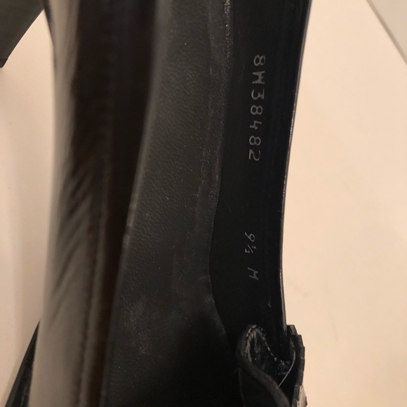 Stuart Weitzman patent leather high heel loafer - Picture 6 of 8